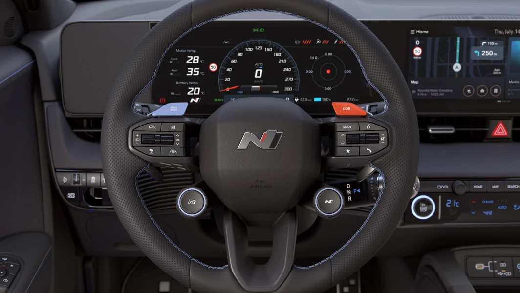 HME NE N Shot 35 Steering Wheel Straight Angle