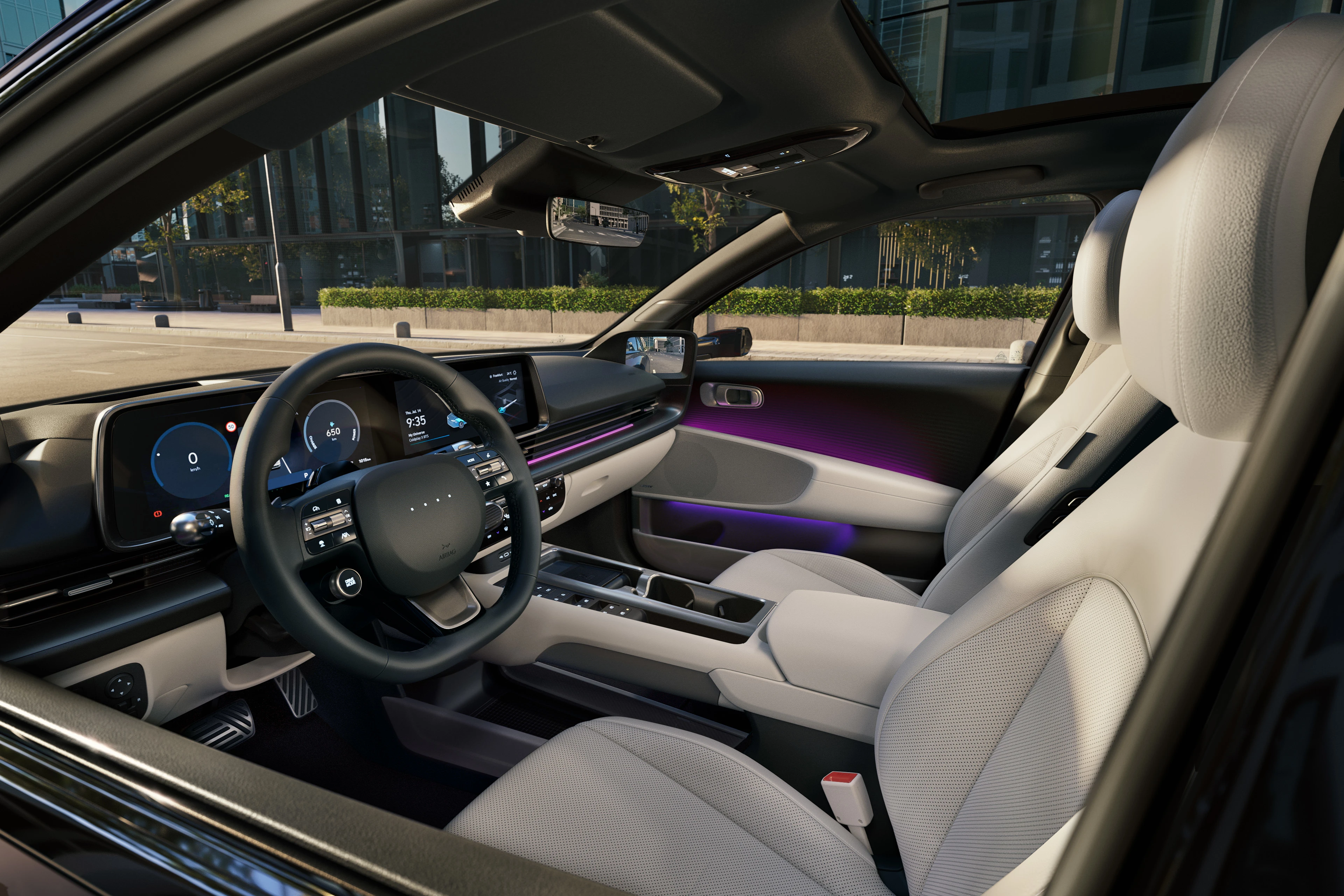 Hyundai IONIQ6 Interior Still14b Compositing V005