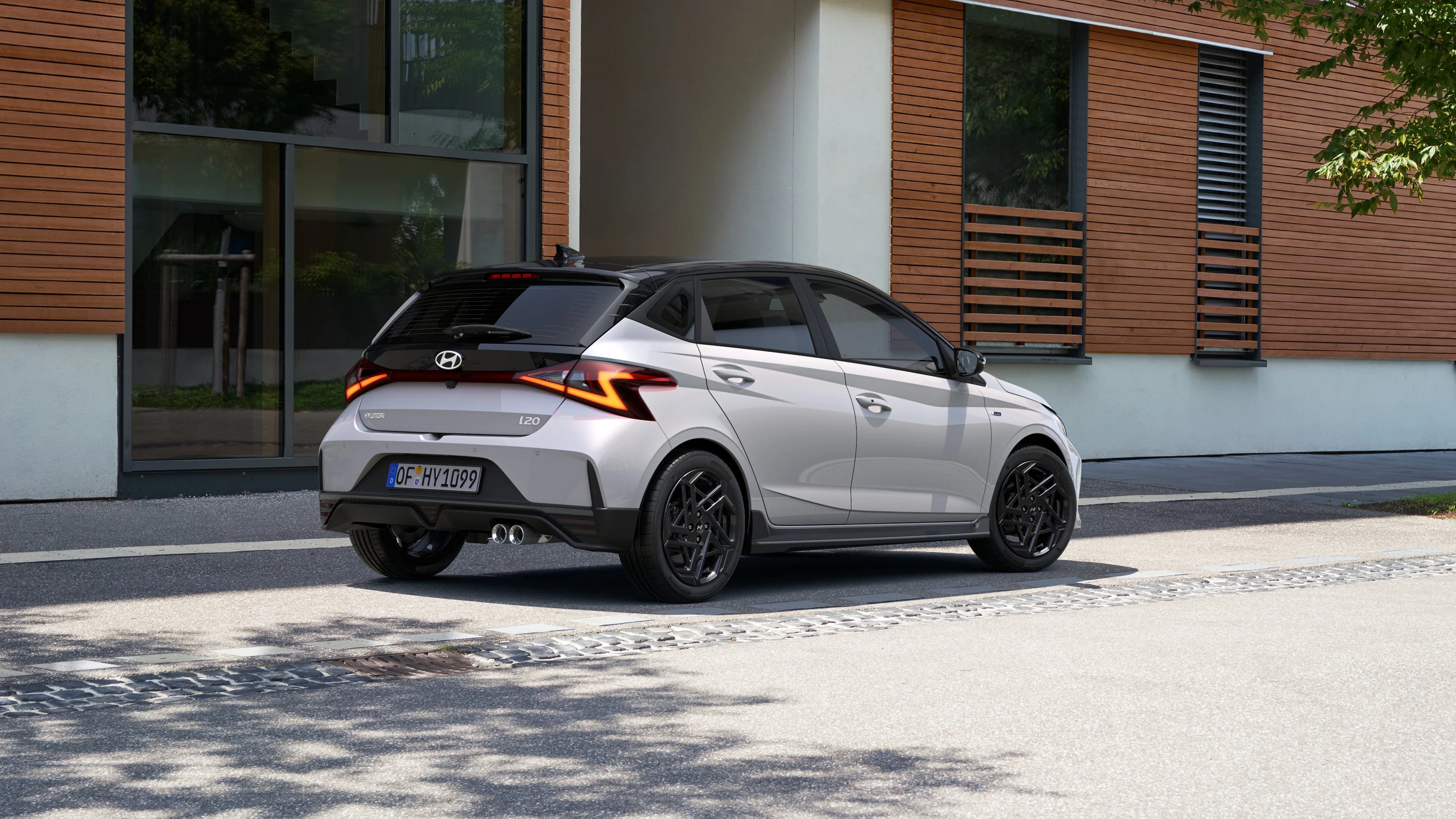 hyundai i20 N Line Heckansicht
