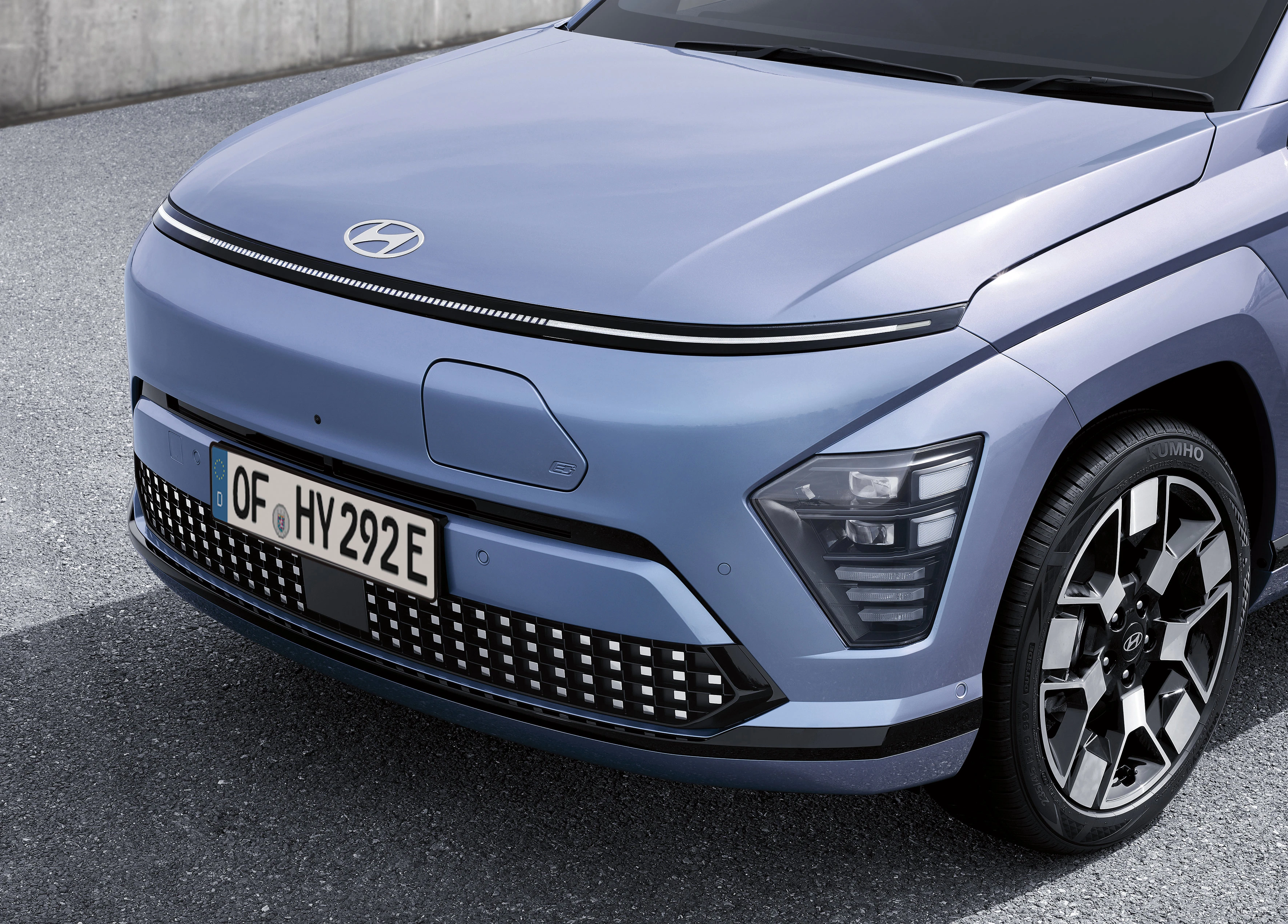 hyundai kona elektro front