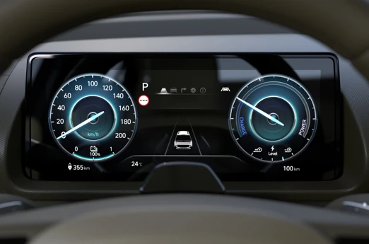 Hyundai INSTER 2024 Interior SHOT22 Digital Cluster Type1