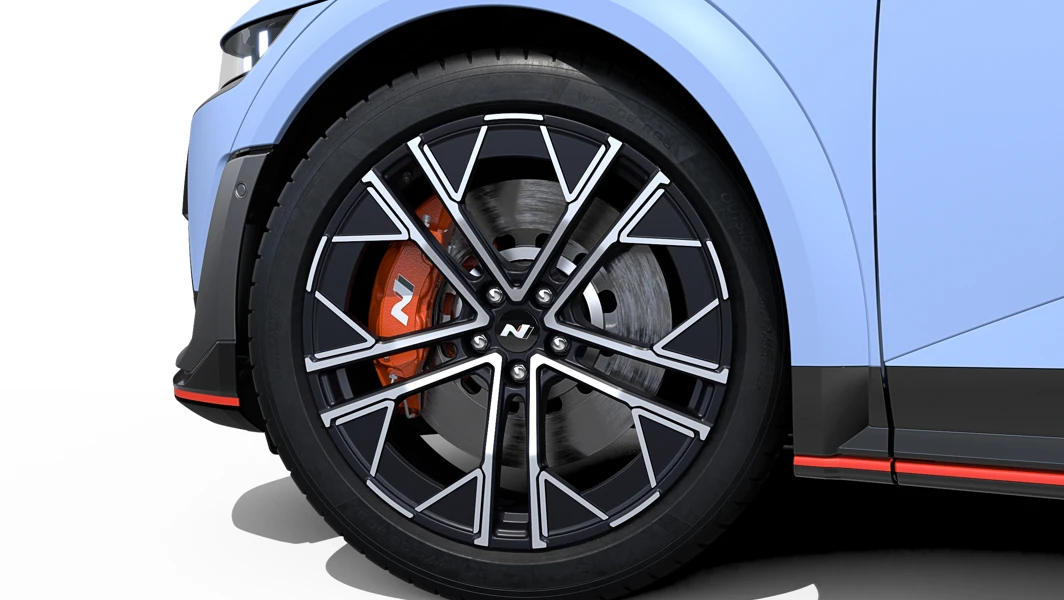 HME NE N EXT PI SHOT45 Front Wheel Detail