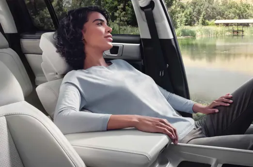 Hyundai Santafe Interior 2023 Relaxing Seats