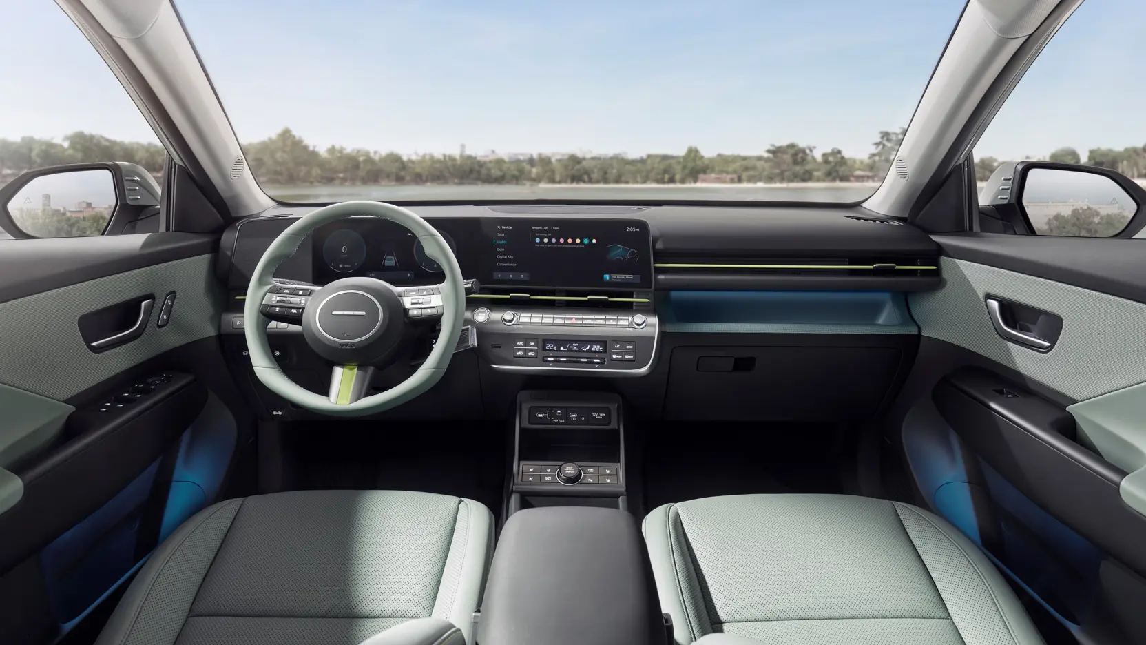 SX2 Interior Cockpit Display Ambient Lights