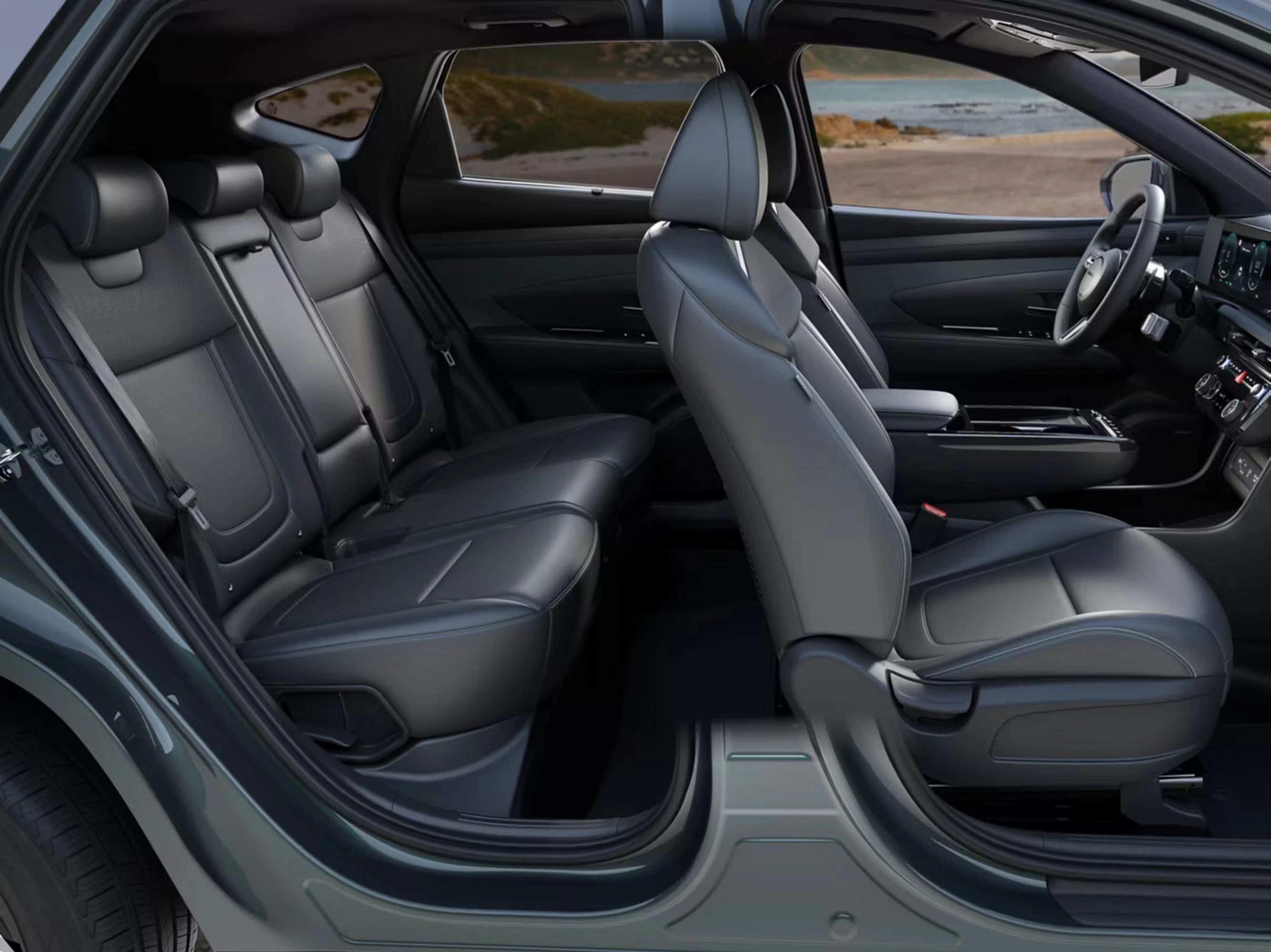 Hyundai TUCSON Interior 2024 Side Roominess CUT PHEV T2P Edit 4X3