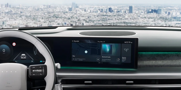 Hyundai IONIQ 9 Interior Music Screen EU 10