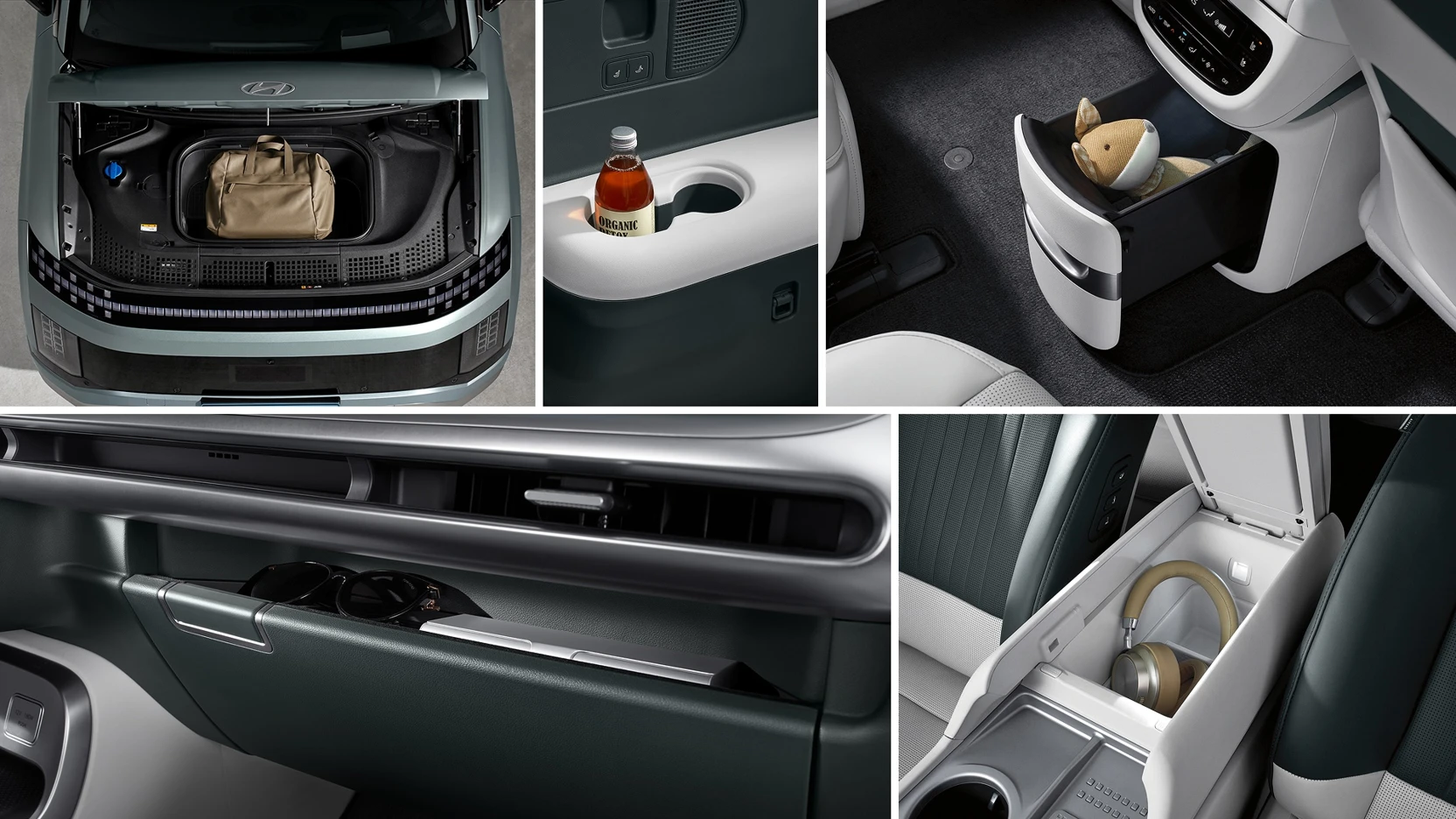 Hyundai IONIQ 9 Interior Storage Solutions